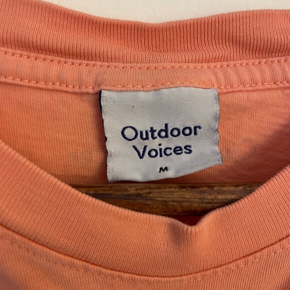 Outdoor Voices Pink Everyday Crop Long Sleeve, Size M, Good Condition - Picture 6 of 7